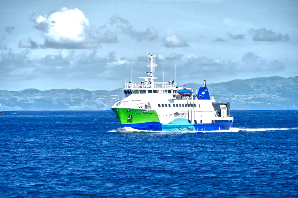 Ferry to Faial Island